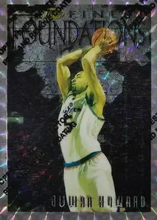 1996-97 Finest #261 Refractors Juwan Howard