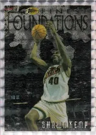 1996-97 Finest #263 Refractors Shawn Kemp