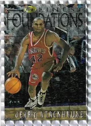 1996-97 Finest #265 Refractors Jerry Stackhouse