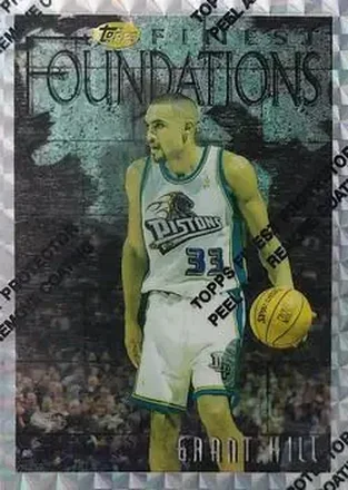 1996-97 Finest - Refractors #271 - Grant Hill - Detroit Pistons