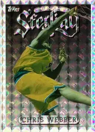 1996-97 Finest #273 Refractors Chris Webber