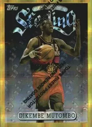 1996-97 Finest #274 Refractors Dikembe Mutombo