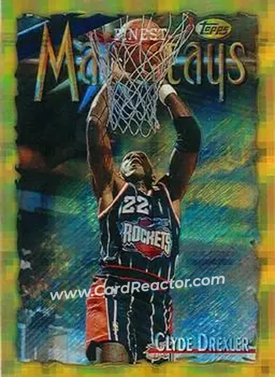 Front of Clyde Drexler