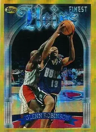 1996-97 Finest #279 Refractors Glenn Robinson
