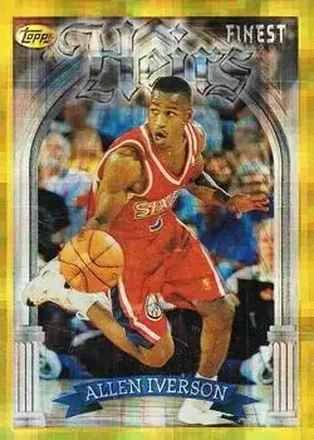1996-97 Finest - Refractors #280 - Allen Iverson - Philadelphia 76ers