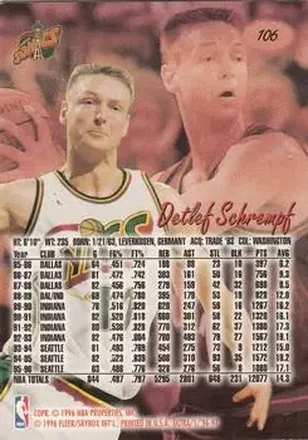 Detlef Schrempf back