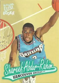 1996-97 Ultra #116 Shareef Abdur-Rahim