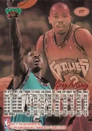 Greg Anthony back