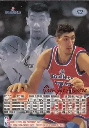 Gheorghe Mureșan back