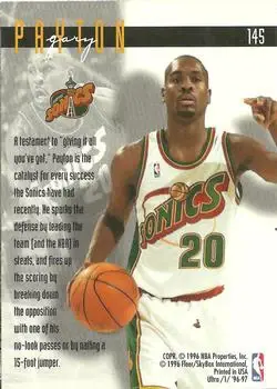 Back of Gary Payton