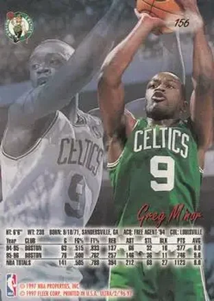 Greg Minor back