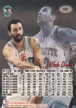 Back of Vlade Divac