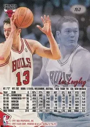 Luc Longley back