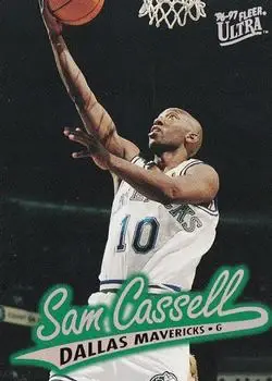1996-97 Ultra #167 Sam Cassell