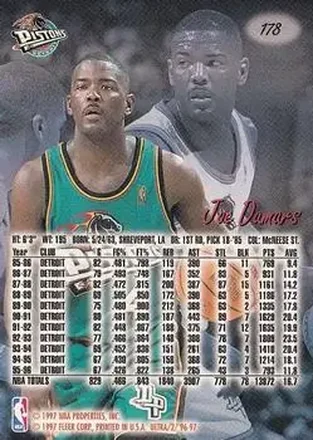 Joe Dumars back