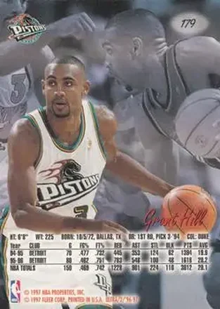 Grant Hill back