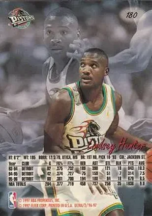 Lindsey Hunter back