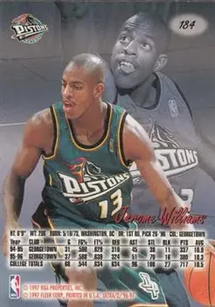Jerome Williams back