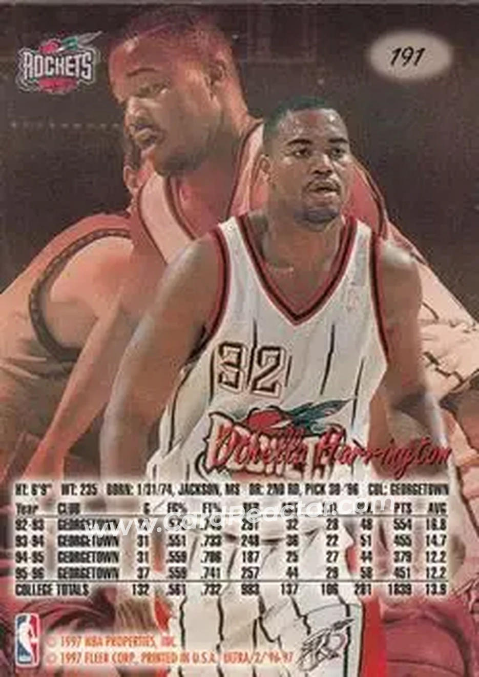 Back of Othella Harrington