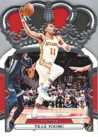 2023-24 Panini Crown Royale #93 - Trae Young - Atlanta Hawks