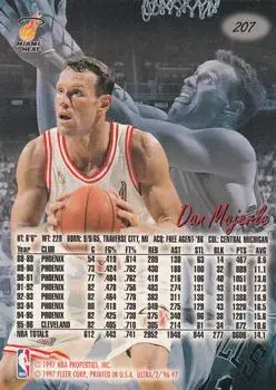 Back of Dan Majerle