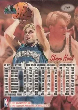 Shane Heal back