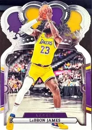 2023-24 Panini Crown Royale #95 - LeBron James - Los Angeles Lakers