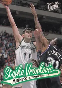 1996-97 Ultra #215 Stojko Vranković