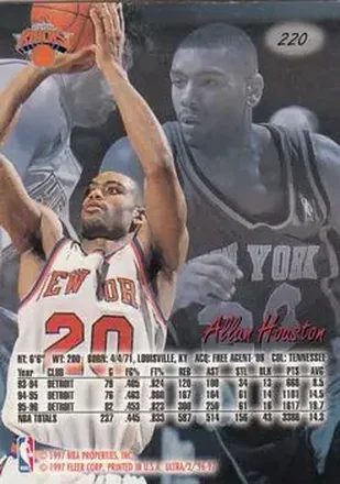 Allan Houston back