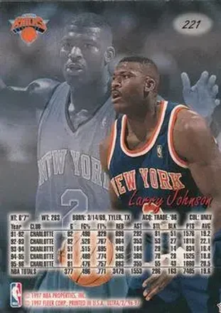 Larry Johnson back