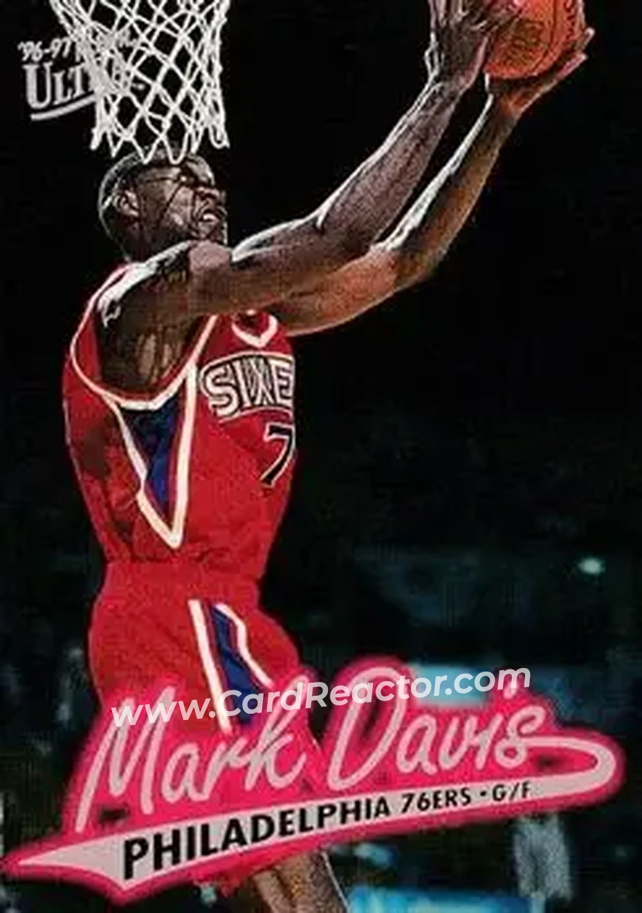 Enlarged card image