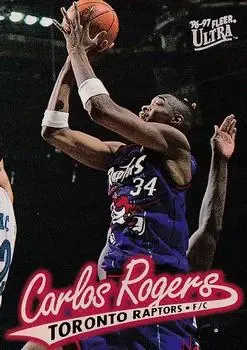 1996-97 Ultra #249 Carlos Rogers