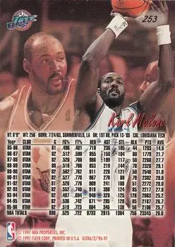 Back of Karl Malone