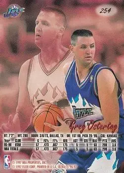 Back of Greg Ostertag