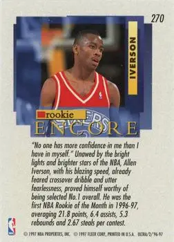 Back of Allen Iverson