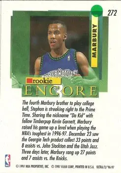 Back of Stephon Marbury
