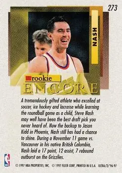 Back of Steve Nash