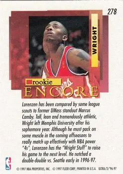 Back of Lorenzen Wright