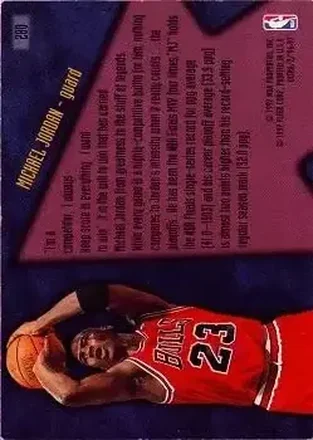 Michael Jordan back