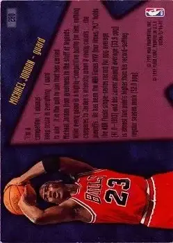 Back of Michael Jordan