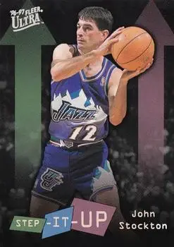 1996-97 Ultra #286 John Stockton
