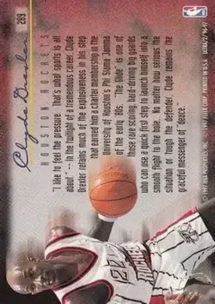 Clyde Drexler back