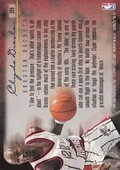 Back of Clyde Drexler