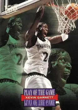 1996-97 Ultra #290 Kevin Garnett