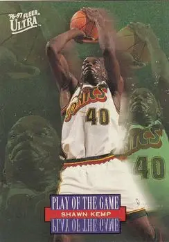1996-97 Ultra #292 Shawn Kemp