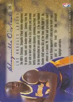 Back of Shaquille O'Neal
