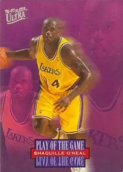 1996-97 Ultra #296 Shaquille O'Neal