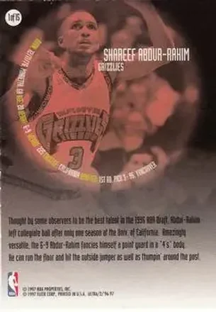 Shareef Abdur-Rahim back