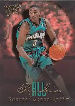 1996-97 Ultra #1 All-Rookie Shareef Abdur-Rahim
