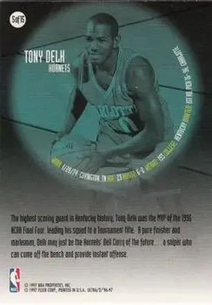 Tony Delk back